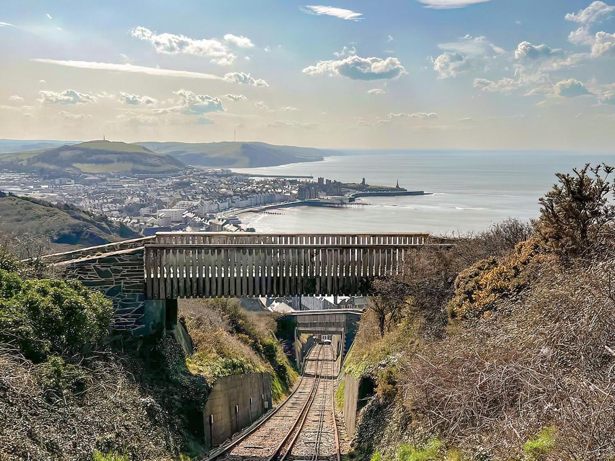 Cliff Railway Apartment Αμπερίστγουιθ Εξωτερικό φωτογραφία
